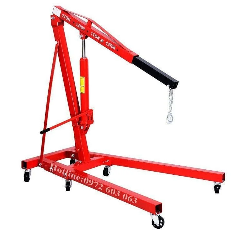 Cẩu Móc Động Cơ Ô Tô 2 Tấn Cau Moc Dong Co 2 Tan Nang Thuy Luc Bang Tay
