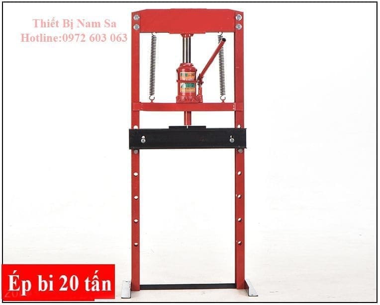 Khung Máy Ép Bi Thủy Lực Bằng Tay 20 Tấn Khung May Ep Bi Thuy Luc Bang Tay 20 Tan