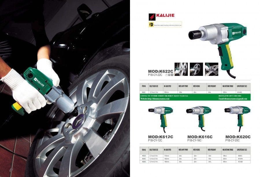 Súng Bắn Xiết Bulông Bằng Điện 1/2 Inch Ngắn K622C Súng Bắn Xiết Bulông Bằng Điện 1/2 Inch Ngắn K622C