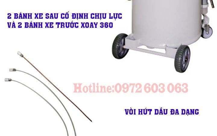 Máy Hút Dầu Thải Bằng Khí Nén Hc-2090 May Hut Dau Thai Bang Khi Nen Hc 2090 3
