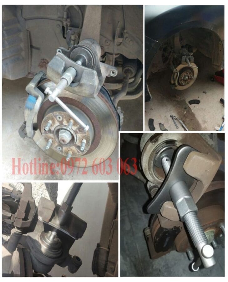 Vam Ép Pistong Đĩa Phanh Bằng Tay 13 Chi Tiết Bo Dung Cu Ep Pistong Phanh 10