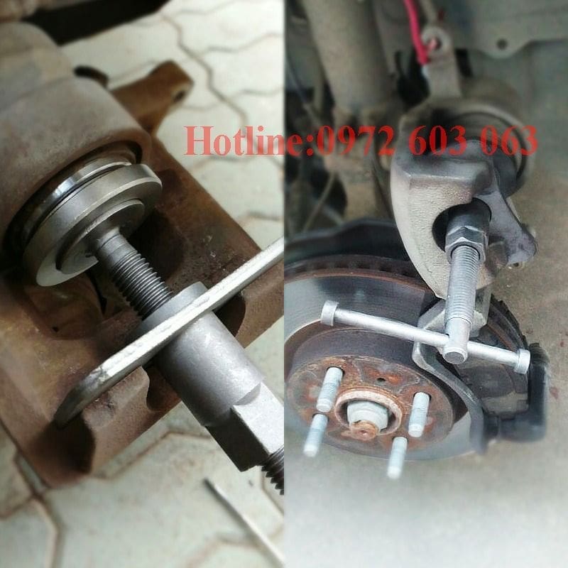 Vam Ép Pistong Đĩa Phanh Bằng Tay 13 Chi Tiết Vam Ép Pistong Đĩa Phanh Bằng Tay 13 Chi Tiết
