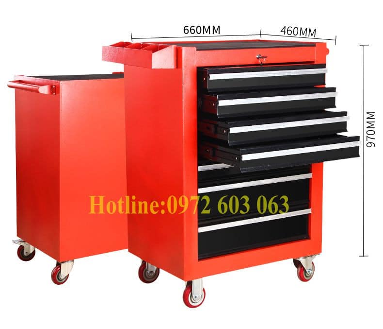 Tủ Đựng Dụng Cụ Đồ Nghề Sửa Chữa 7 Ngăn Kéo Kc-32 Tu Dung Dung Cuc Sua Chua Do Nghe 7 Ngan 7