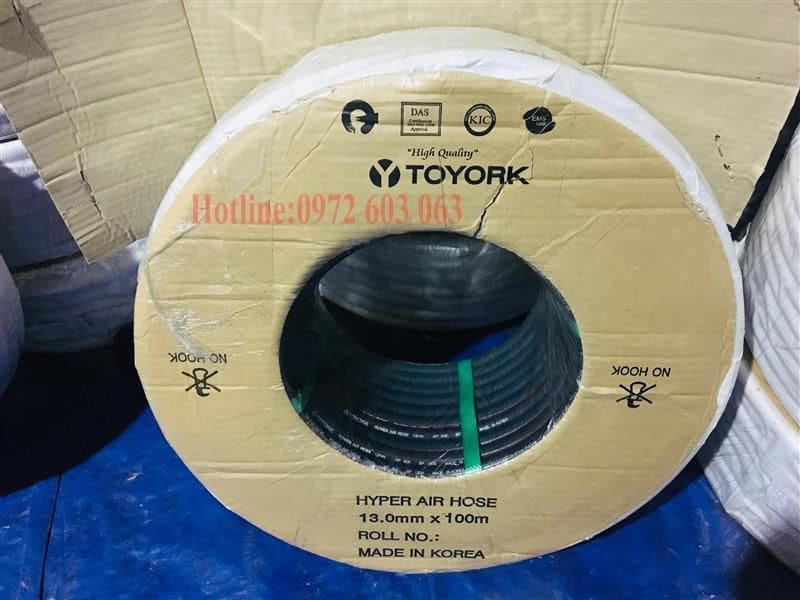 Ống Khí Nén Hàn Quốc Toyork Ty-13 (100M, Φ13X21.5Mm) Day Hoi Toyork F13Mm 100M 3