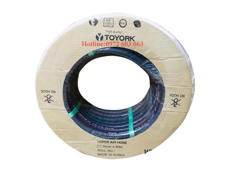 Dây Dẫn Khí Nén Hàn Quốc Toyork Ty-25 (50M, Φ25X34Mm) Day Hoi Toyork Ty25 F25Mm 50M