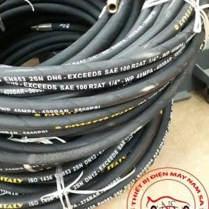 Dây Tuy Ô Thủy Lực 5/8 Inch 16 Mm 1 Lõi Bố Thép Dây Tuy Ô Thủy Lực 5/8 Inch 16 Mm 1 Lõi Bố Thép - Ảnh 2