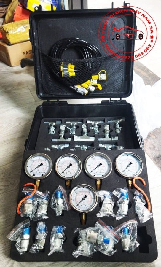 Bộ 5 Đồng Hồ Đo Áp Suất Dầu Thủy Lực Máy Xúc Ủi Máy Công Trình Bộ 5 Đồng Hồ Đo Áp Suất Dầu Thủy Lực Máy Xúc Ủi Máy Công Trình