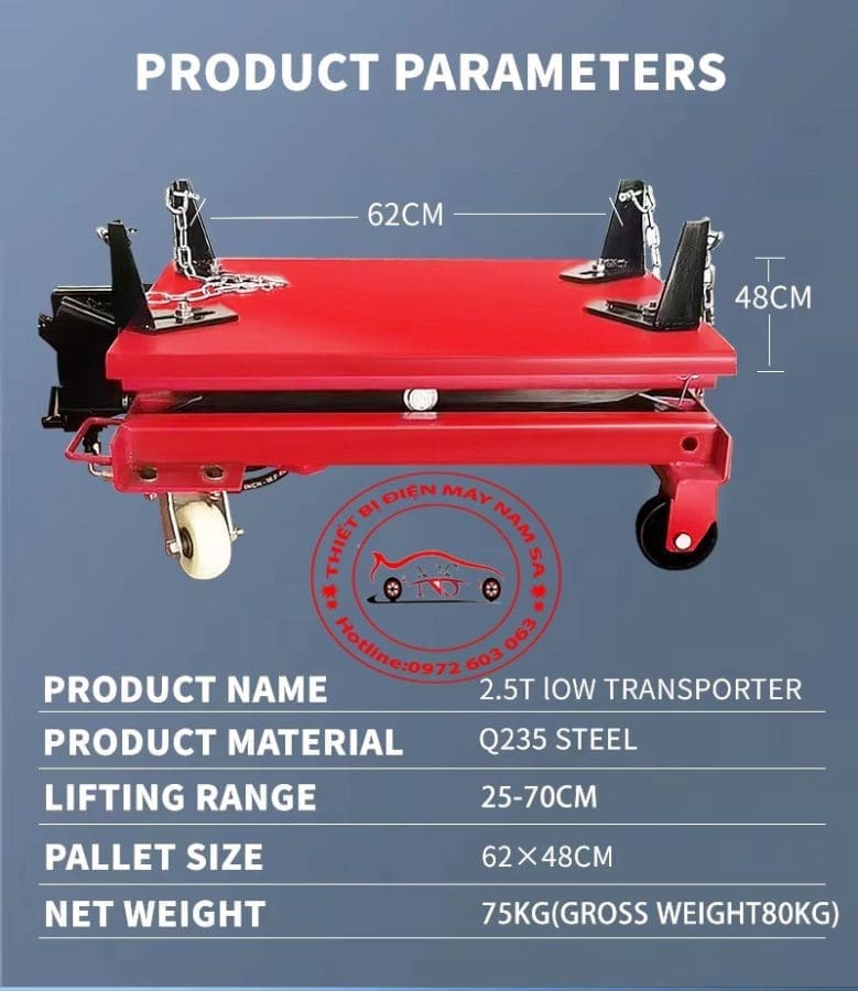 Xe Nâng Đỡ Hộp Số Xe Tải Cắt Kéo Xe Nâng Đỡ Hộp Số Xe Tải Cắt Kéo