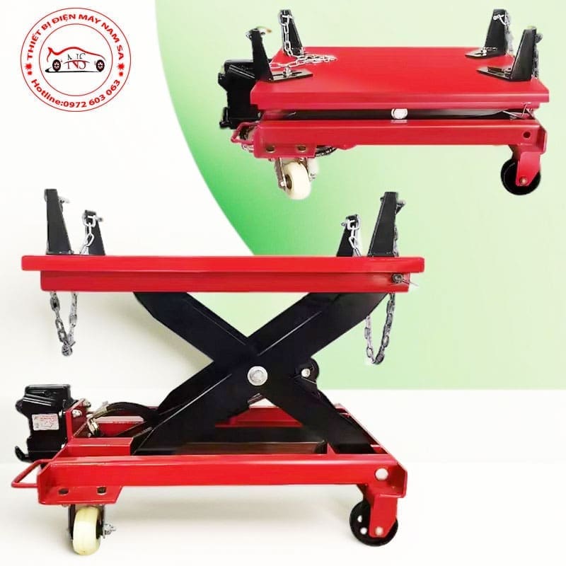 Xe Nâng Đỡ Hộp Số Xe Tải Cắt Kéo Xe Nâng Đỡ Hộp Số Xe Tải Cắt Kéo - Ảnh 4