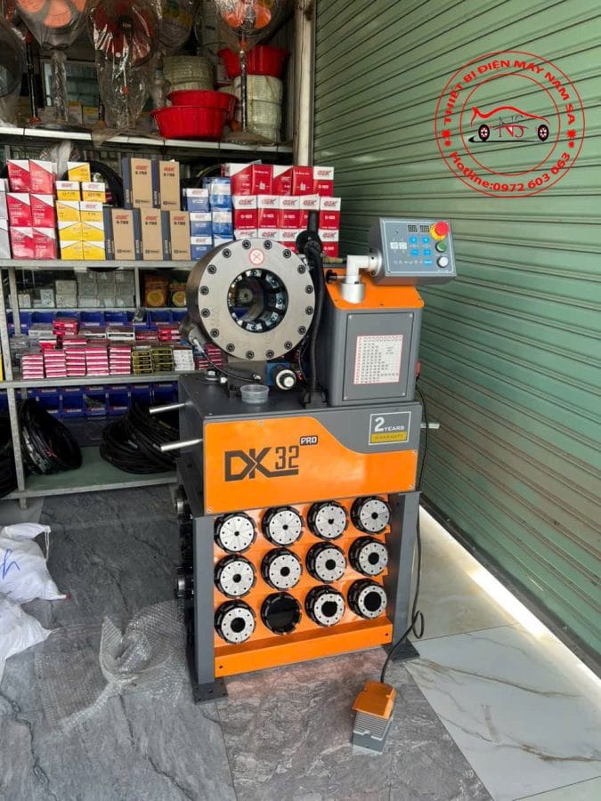 Máy Ép Đầu Ống Tuy Ô Thủy Lực Dk32 Pro Máy Ép Đầu Ống Tuy Ô Thủy Lực Dk32 Pro - Ảnh 4