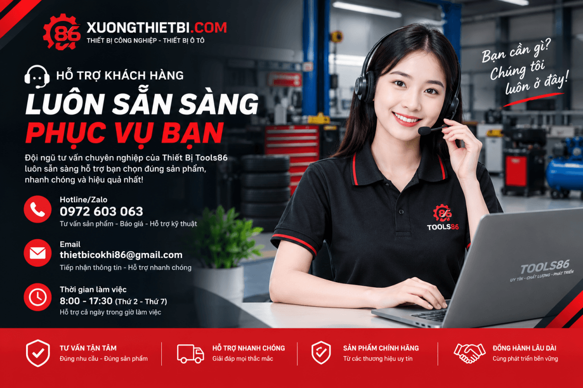Thiết Bị Sửa Chữa Garage Ô Tô